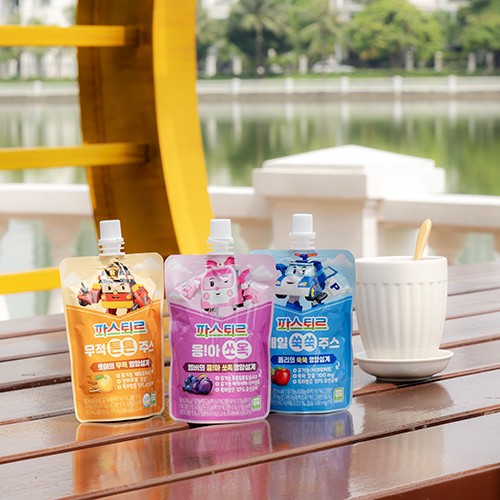 Nước Ép Trái Cây 100% Organic Lotte Hàn Quốc 80ml