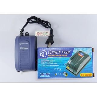 Máy sủi oxi 1 vòi vipsun vs-3800 cho hồ cá