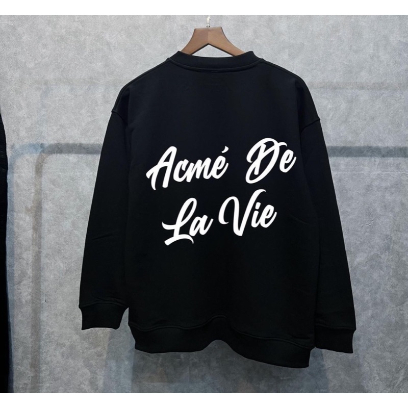 Áo Sweater Ad.l.v 2 lớp nỉ bông dày dặn - Áo khoác ngoài Ad thiết kế in hoạ tiết - Hoodie chui đầ