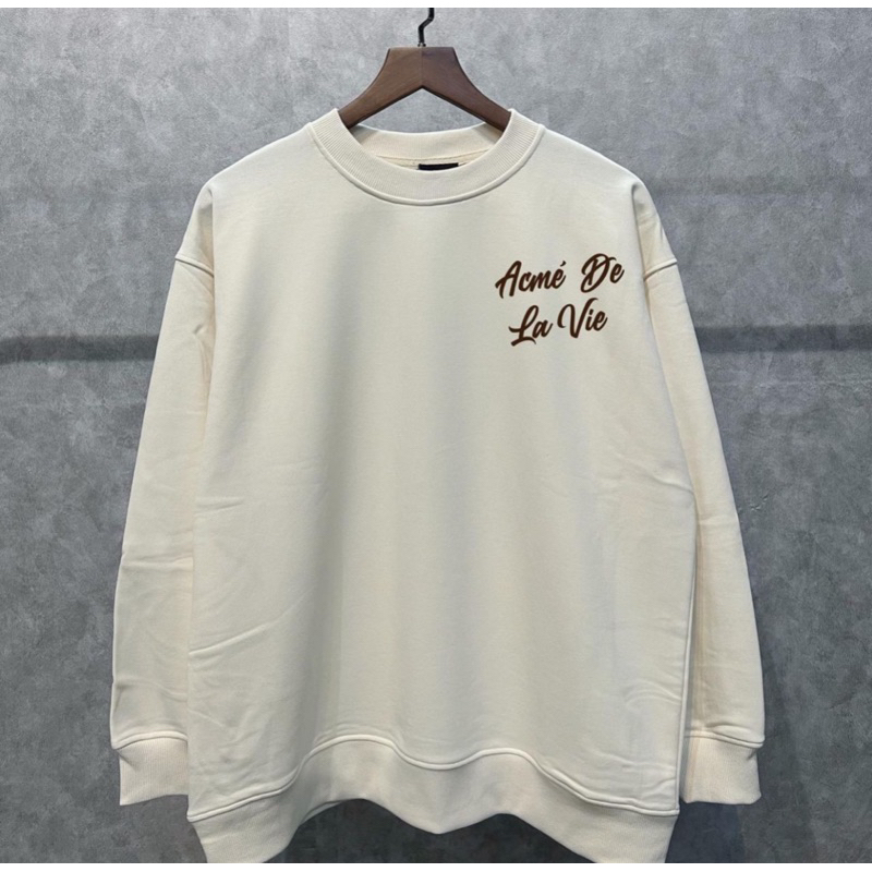 Áo Sweater Ad.l.v 2 lớp nỉ bông dày dặn - Áo khoác ngoài Ad thiết kế in hoạ tiết - Hoodie chui đầ