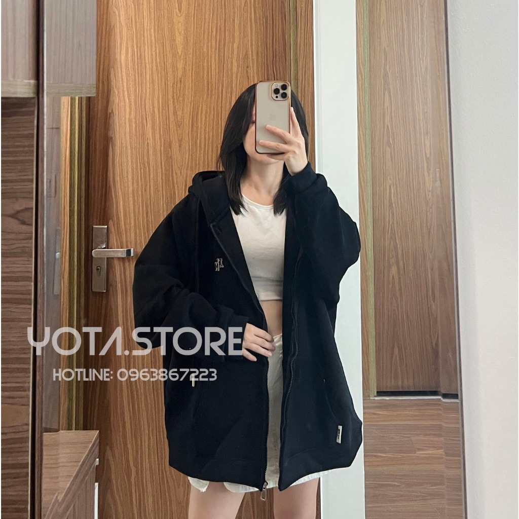 Áo khoác hoodie zip - HD03