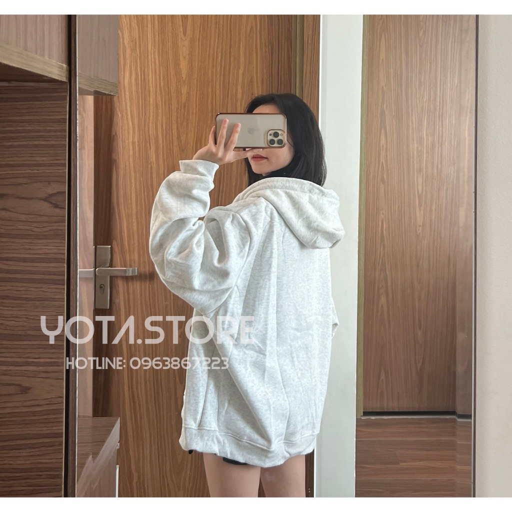 Áo khoác hoodie zip - HD03