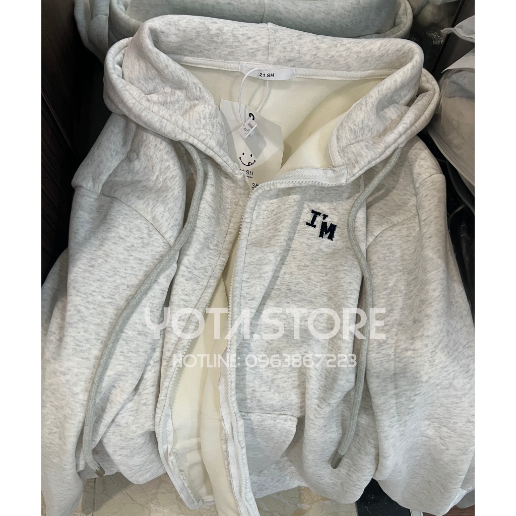Áo khoác hoodie zip - HD03