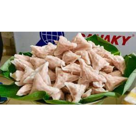 Há cảo tam giác, sò điệp, chả mực Trung, chiên, thả lẩu, xiên que 500g