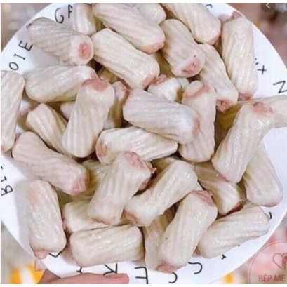 Há cảo tam giác, sò điệp, chả mực Trung, chiên, thả lẩu, xiên que 500g