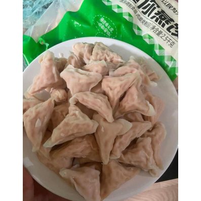 Há cảo tam giác, sò điệp, chả mực Trung, chiên, thả lẩu, xiên que 500g