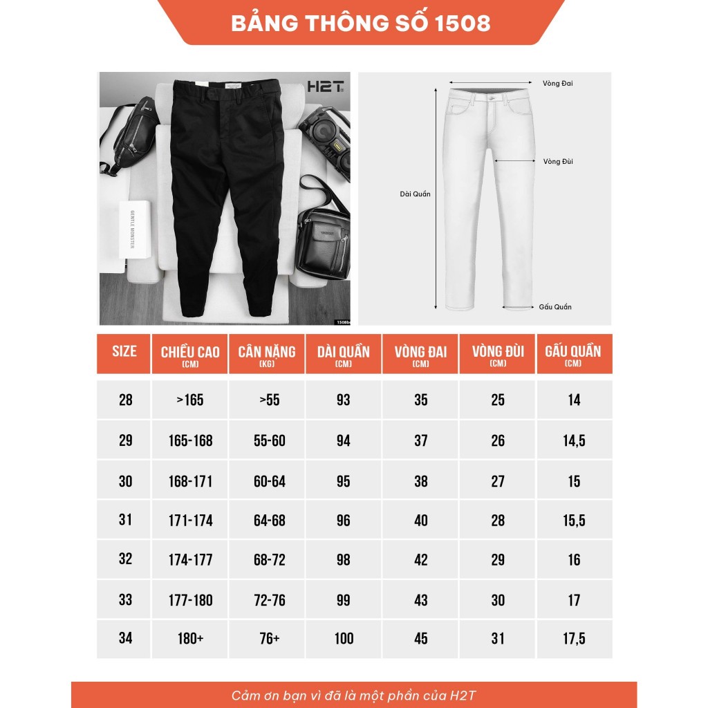 Quần Kaki Trơn Simwood Denim 1508