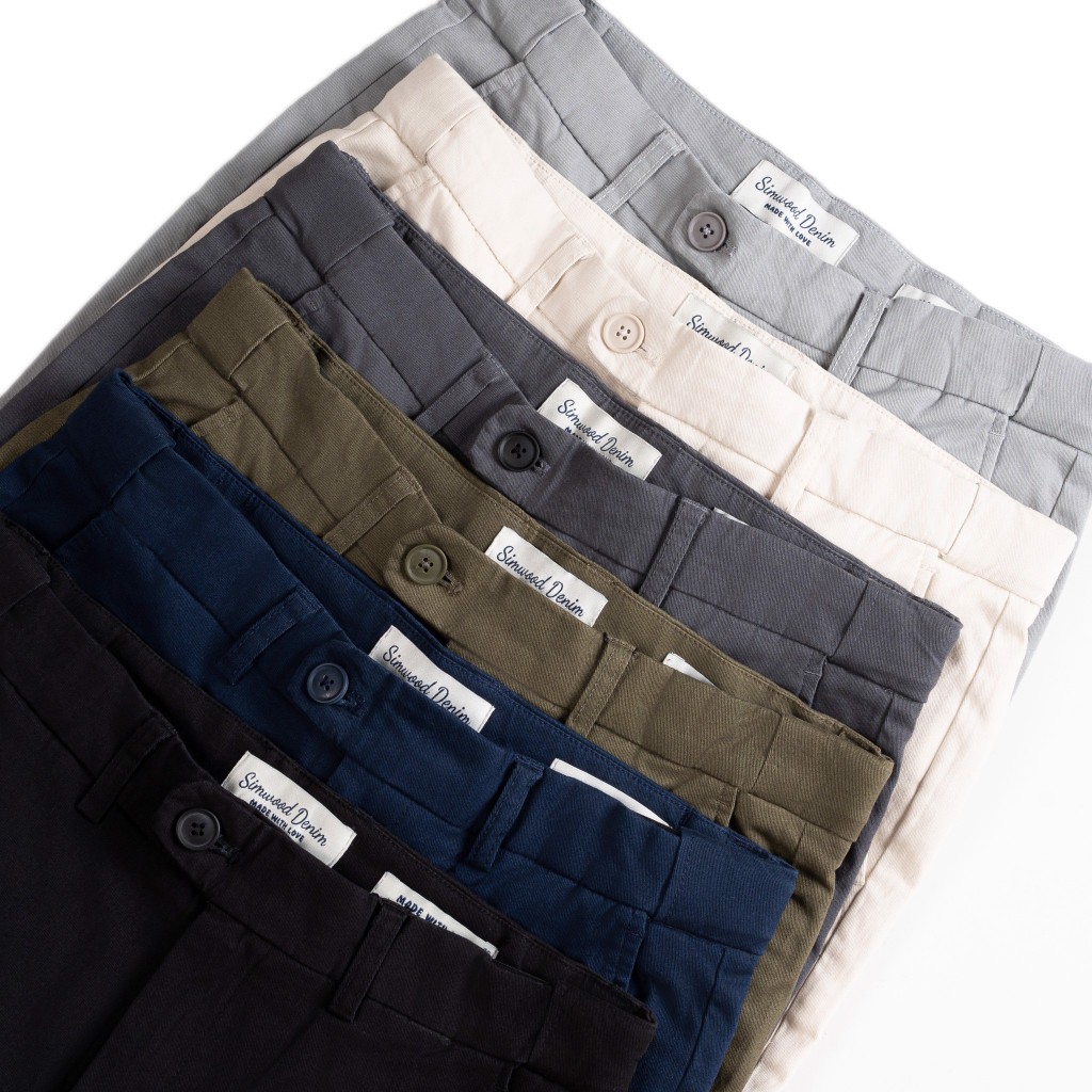 Quần Kaki Trơn Simwood Denim 1508