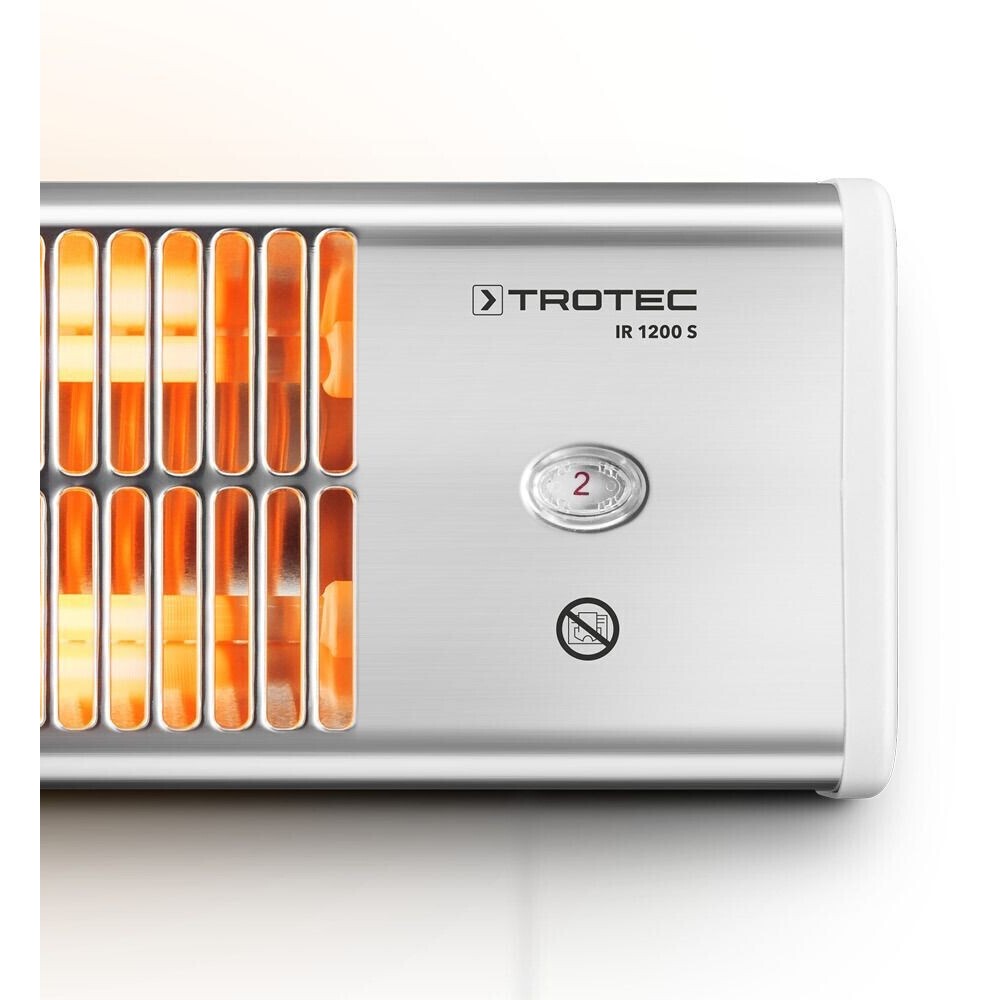 Đèn sưởi phòng tắm TROTEC IR 1200S Nội Địa Đức, Đèn sưởi ấm nhà tắm mùa đông tiện lợi GermanySnT 330029