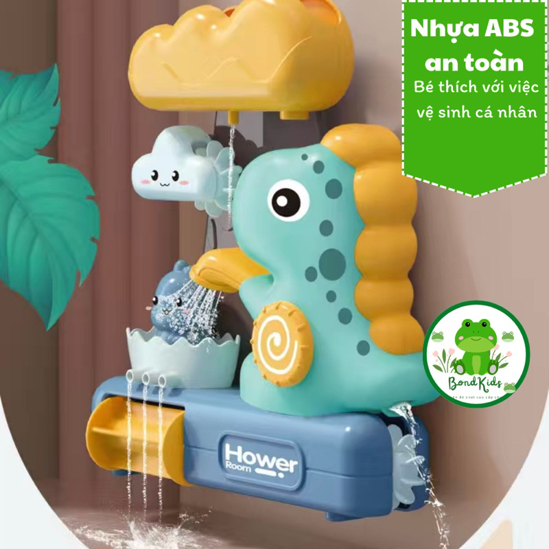 Đồ chơi nhà tắm hình khủng long cho bé yêu -BondKids