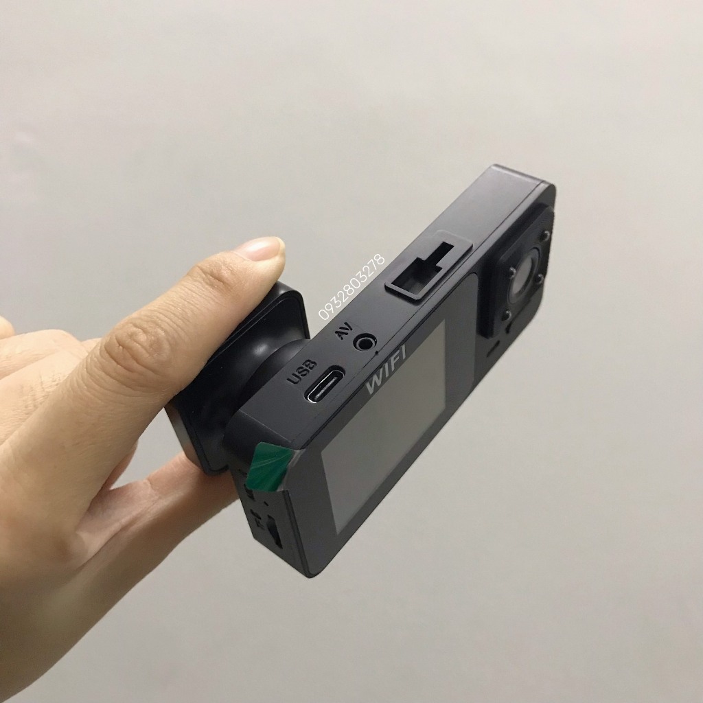 Camera Hành Trình Ô Tô 3 Mắt S10 Plus Có WiFi Full HD 1080p Hỗ Trợ Kết Nối Điện Thoại Xem Qua App