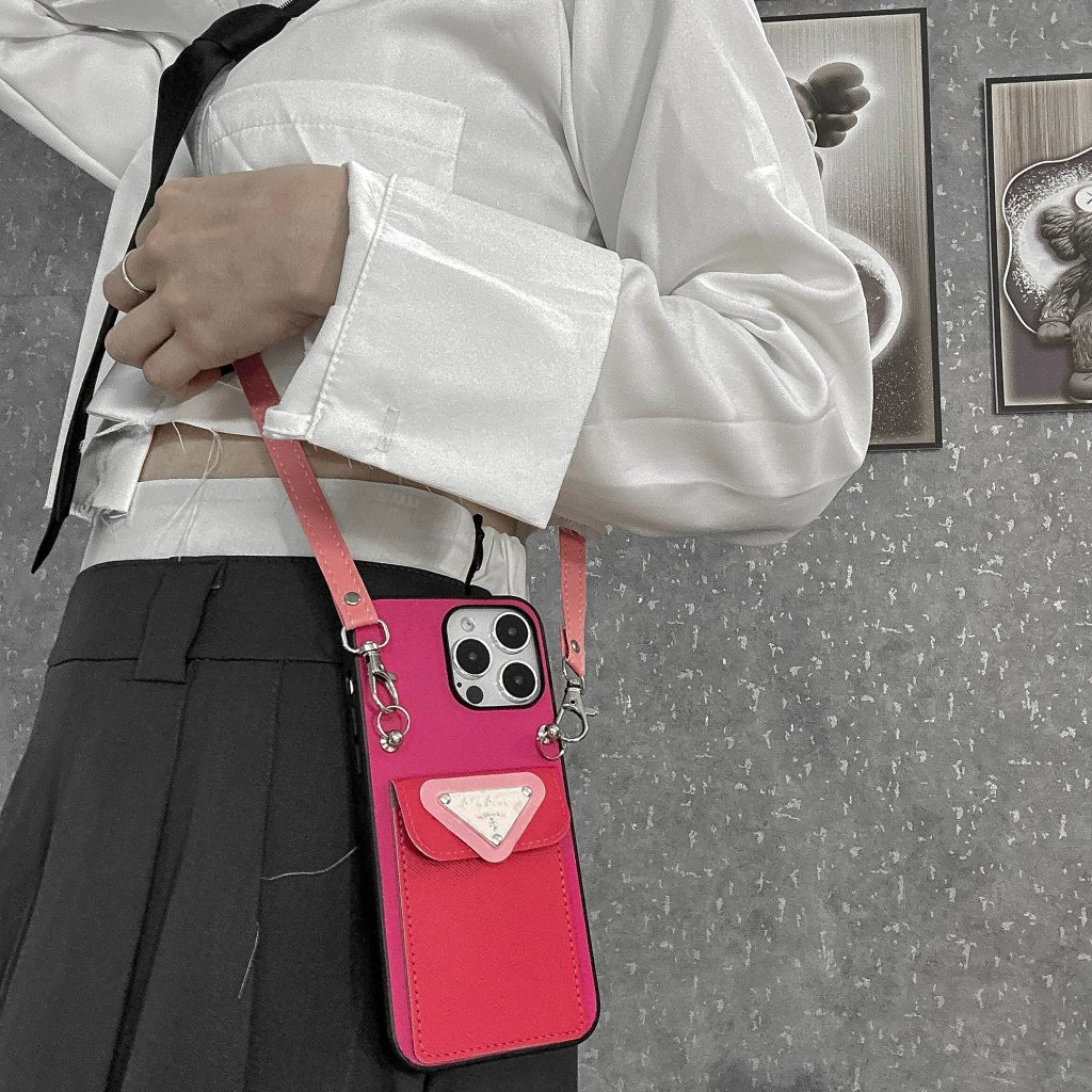 Ốp lưng iphone NHÁM VÍ PANDA KÈM DÂY DA ĐEO CHÉO7p/8p/x/xsmax/11/11prm/12prm/13prm/14prm/15/15pro/15prm