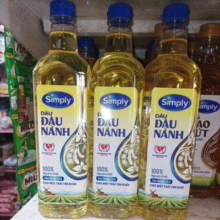 Dầu ăn Simply 1L; 2Lvà D.Ă Neptune 1 lít date mới