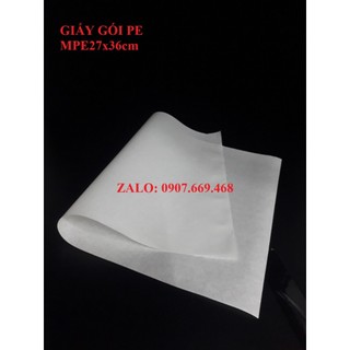 500 tờ giấy trắng tráng PE (27x36cm)