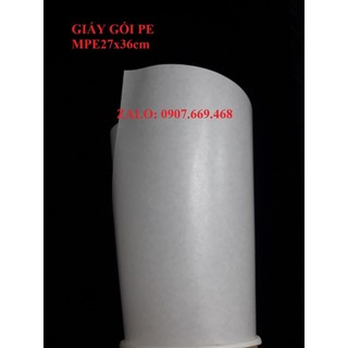 500 tờ giấy trắng tráng PE (27x36cm)