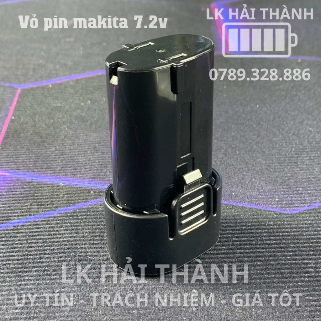 Vỏ pin makita 7.2v nhận sạc zin
