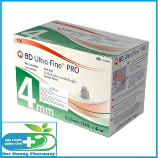 Kim chích insulin - Kim BD ULTRA FINE 32G 4mm - Kim bánh ú chích tiểu đường