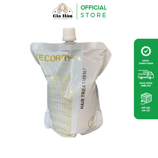 Dầu hấp dưỡng tóc phục hồi collagen mecorry, kem hấp keratin siêu mềm mượt túi 100ml