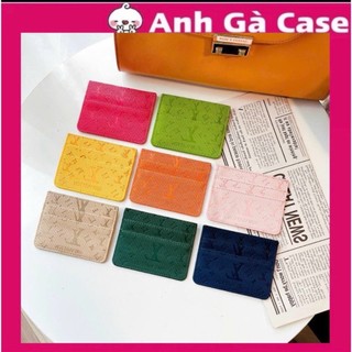 VÍ ĐỰNG THẺ NGĂN CÁC MÀU HỌA TIẾT CHÂU ÂU,MỸ, VÍ MINI