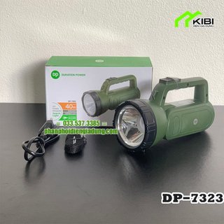 Đèn pin siêu sáng, đèn pin sạc điện dp - 7323 công suất 40w