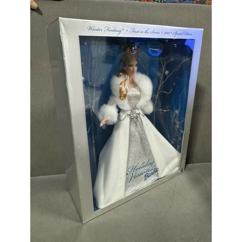 Búp bê Holiday Visions barbie 2003
