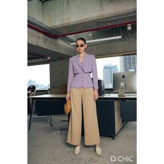 Quần ống đứng cạp liền trang trí cúc d.chic ms: 482688