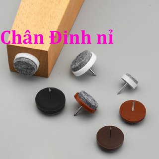 Đinh nỉ lót bảo vệ chân bàn ghế sàn nhà không bị trầy sướt đường kính 22mm