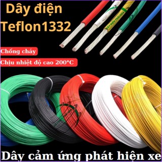 Dây điện Teflon Dây pha mạ thiếc nhiều lõi Dây đơn lõi Dây cảm biến mặt đất phát hiện xe ô tô Dây kiểm tra bãi đậu xe