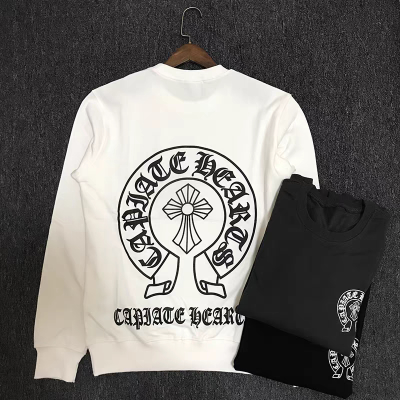 [Nỉ Chân Cua] Áo Sweater Chrome Hearts Unisex  In Hoạ Tiết Sắc Net Unimstore Chất Nỉ Cua 350 GSM - SW07