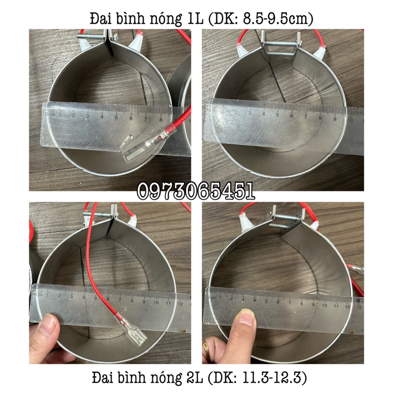 Đai đun bình nóng - Đai nhiệt 220V / 430W