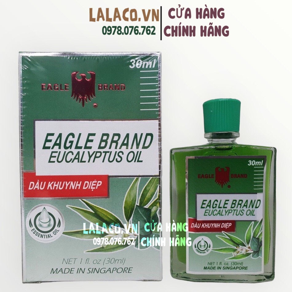 Dầu khuynh diệp con Ó Eagle Brand Eucalyptus oil 30ml - Hàng Mỹ