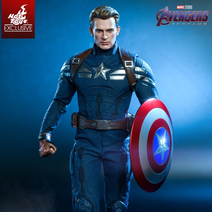 Mô Hình Hottoys 1/6 MMS-607: Captain America Stealth Suit (Avengers: Endgame)