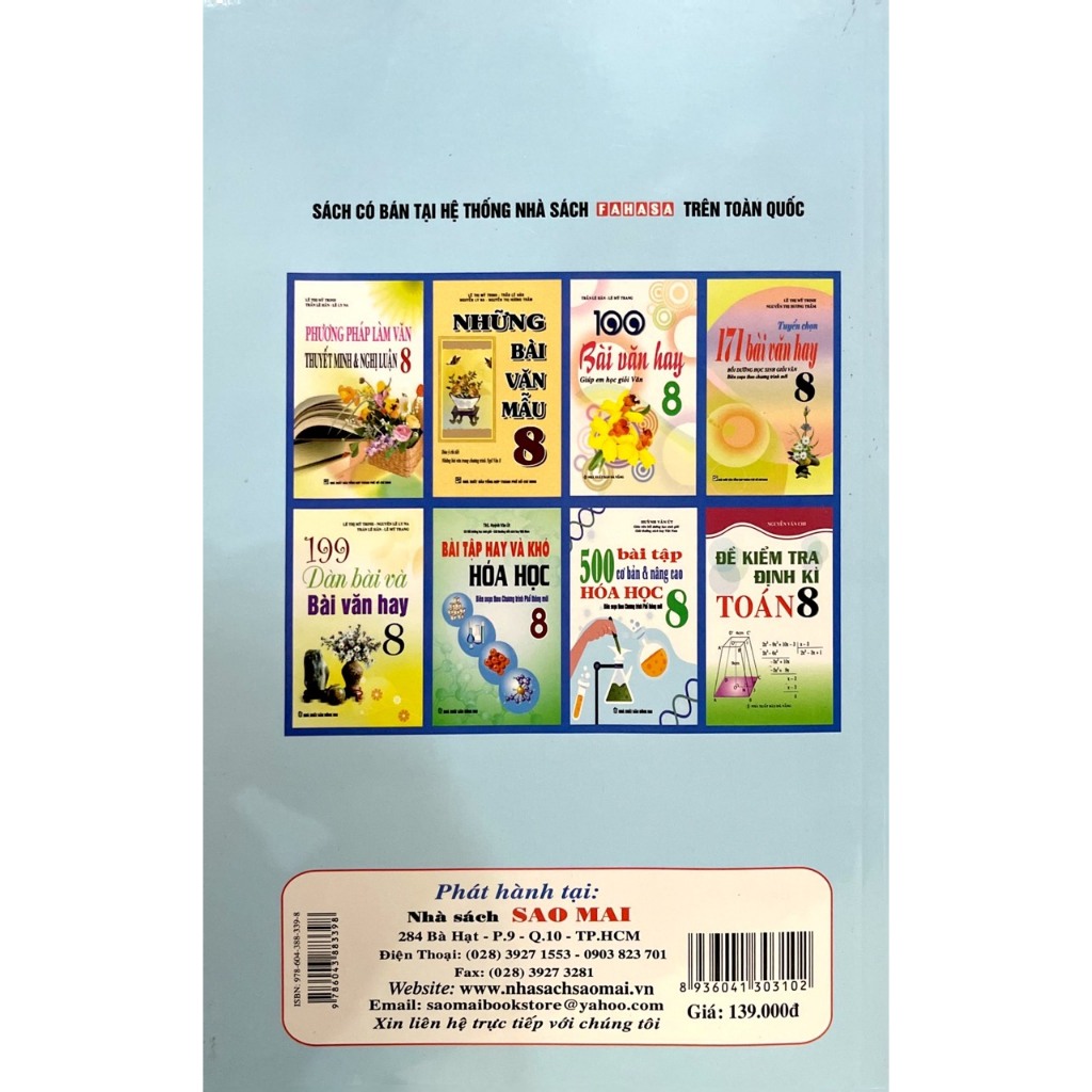 Sách - 500 Bài Tập Cơ Bản Và Nâng Cao Hóa Học Lớp 8