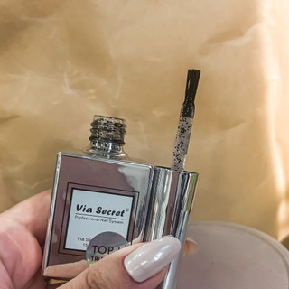 Sơn Gel Top Matte cát VIA