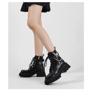 Leah boots - Boots da bò nữ cá tính ( genuine leather)