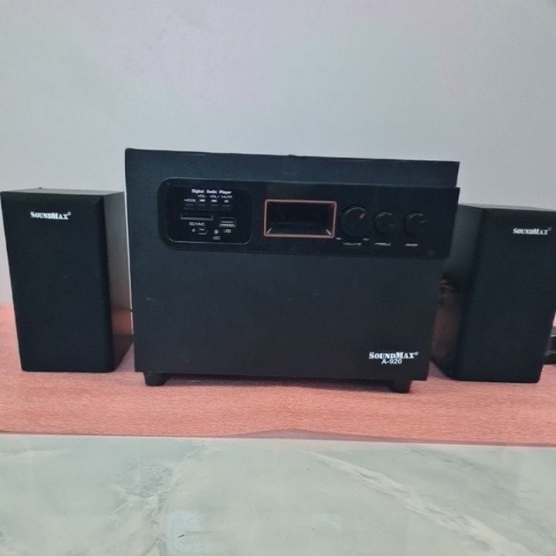 Bộ loa vi tính Soundmax A-920,  có USB , SD CARD đã gắn BLUETOOTH 5.0, hàng đã qua sử dụng