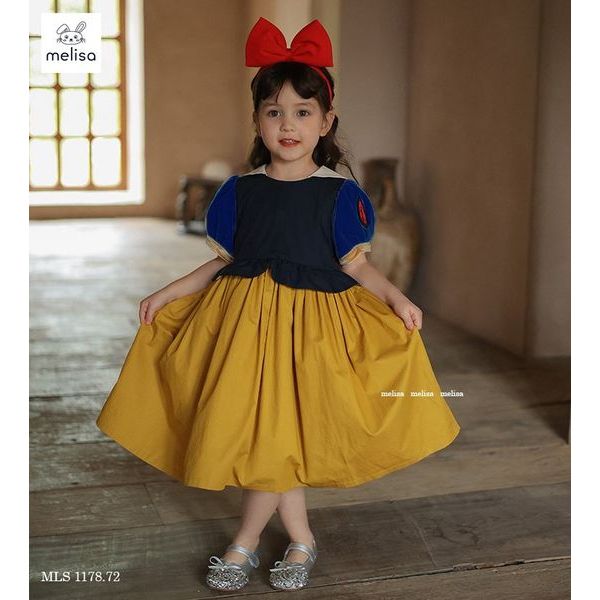 Váy bé gái Melisa Bạch tuyết không choàng