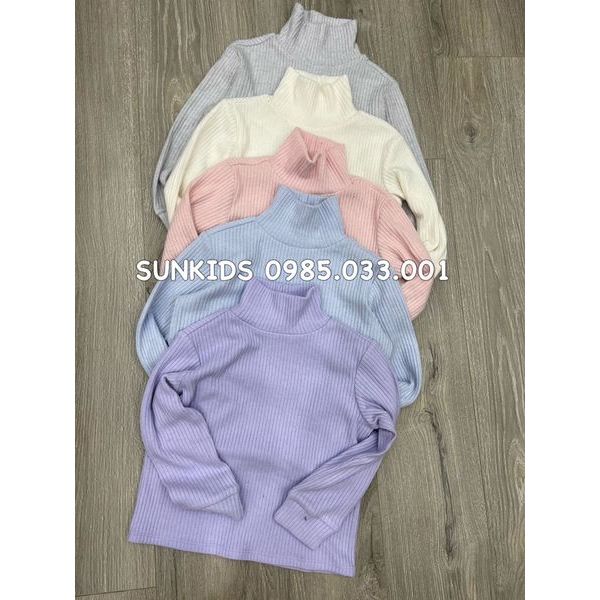 Áo giữ nhiệt bé gái nhung tăm