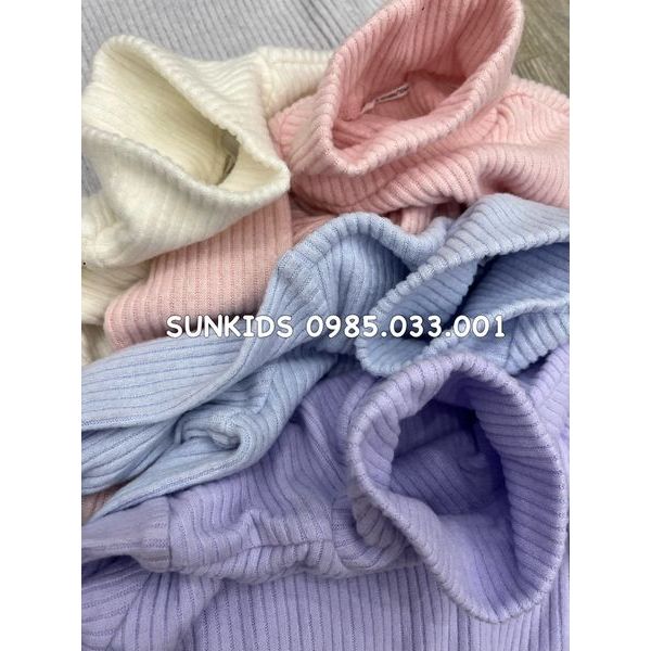 Áo giữ nhiệt bé gái nhung tăm