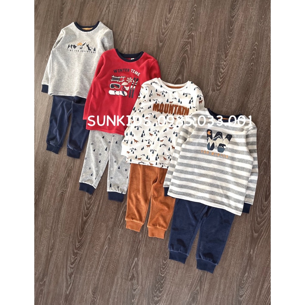 Bộ nhung bé trai Okai di nhiều hình