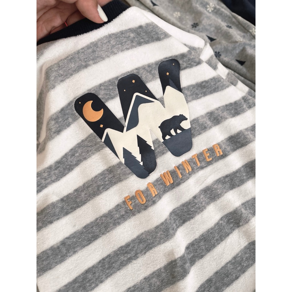 Bộ nhung bé trai Okai di nhiều hình