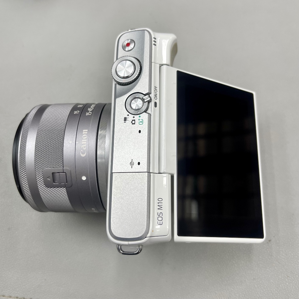 Máy ảnh Canon M10+Ống kính