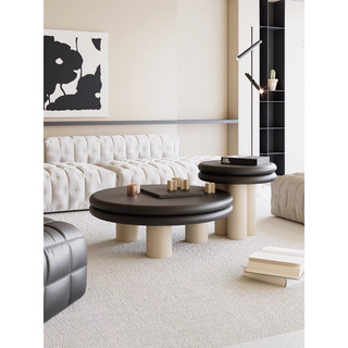 [Cowodecor] Bàn sofa 3 trụ gỗ
