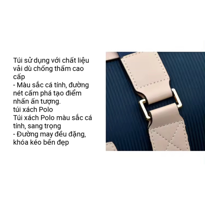 Túi Đựng Đồ Golf Polo Nam Nữ - Có Bánh Xe Kéo Tiện Lợi