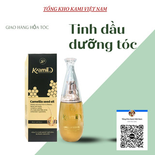Tinh Dầu Dưỡng Bóng Tóc Argan Oil Collagen Kami cao cấp, không bí bết da đầu