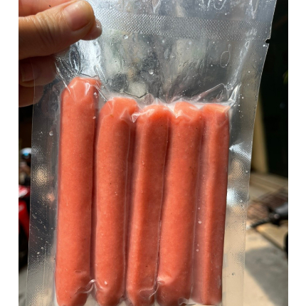 Xúc xích quốc dân, xúc xích ngọt Trung chiên, thả lẩu, xiên que 500g