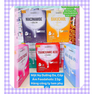 Mặt Nạ Dưỡng Da, Cấp Ẩm Foodaholic 23g-Hàng công ty tem phụ đủ