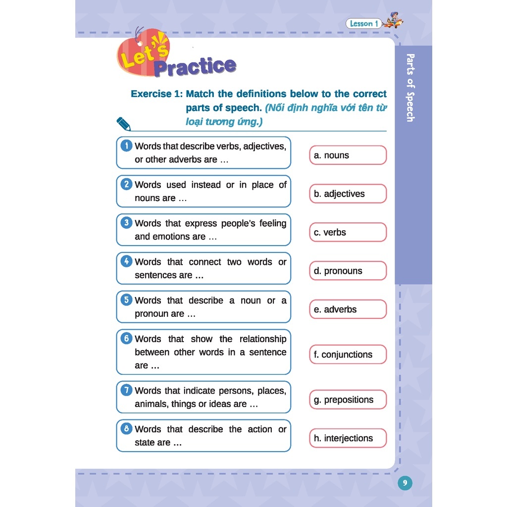 Sách Tiếng Anh - English Grammar For Flyers 1 Bùi Văn Vinh