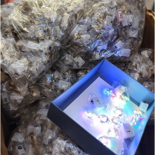 Sale tết Đèn nháy đèn nhấp nháy led trang trí tết bóng led đa năng dây đèn led bảy màu dây đèn nhấp nháy tiện lợi