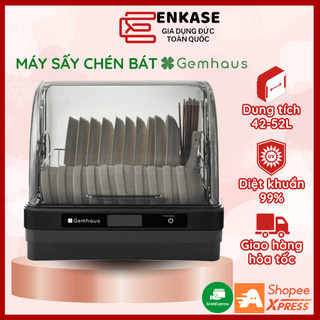 Máy sấy và tiệt trùng chén bát Gemhaus dung tích 42-52L, Máy tiệt trùng bình sữa cho bé
